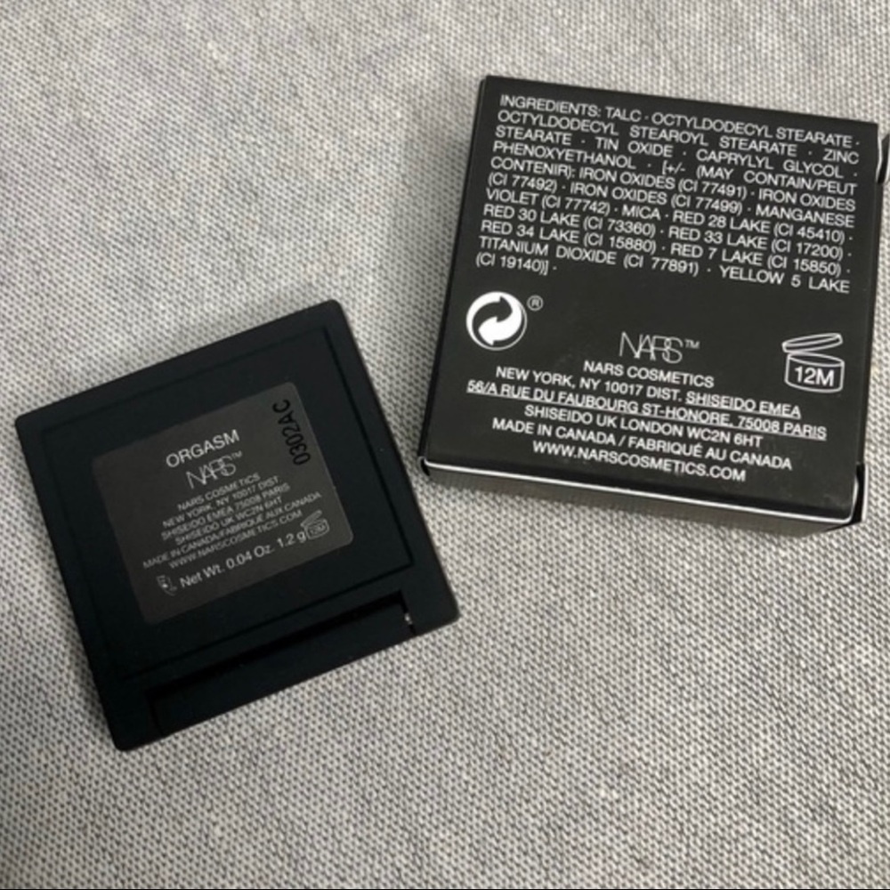 ❤️3 for $30❤️ NARS Blush mini in Orgasm - Picture 3 of 4